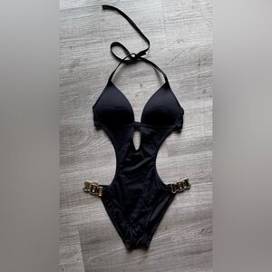 Victoria’s Secret monokini, Black, Small